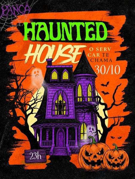 🎃 WELCOME TO THE HAUNTED HOUSE 🕷️