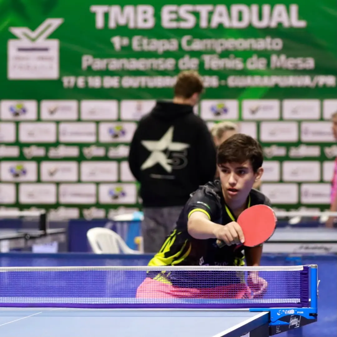 7ª Etapa do Paranaense de Tênis de Mesa movimenta Guarapuava